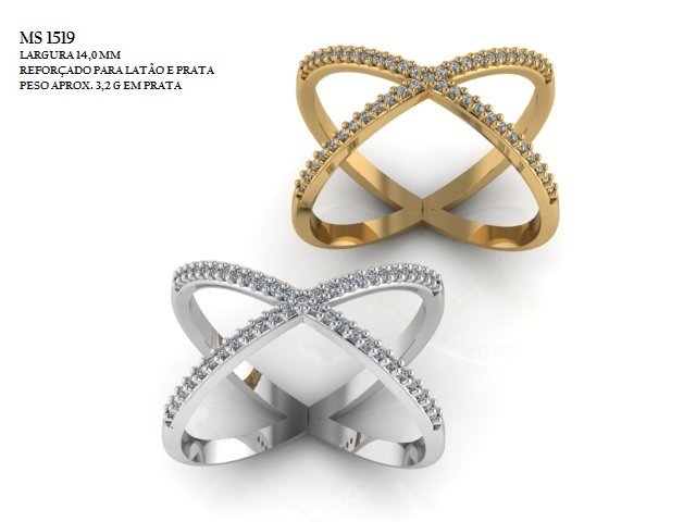 Anel- Arquivo para impressão 3D Formato STL