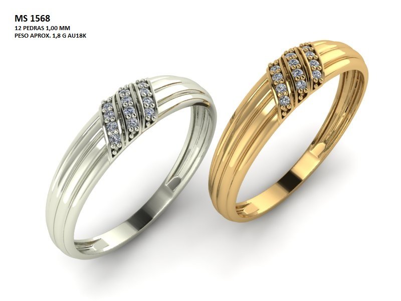 Anel Aparador - Arquivo para impressão 3D. Formato STL