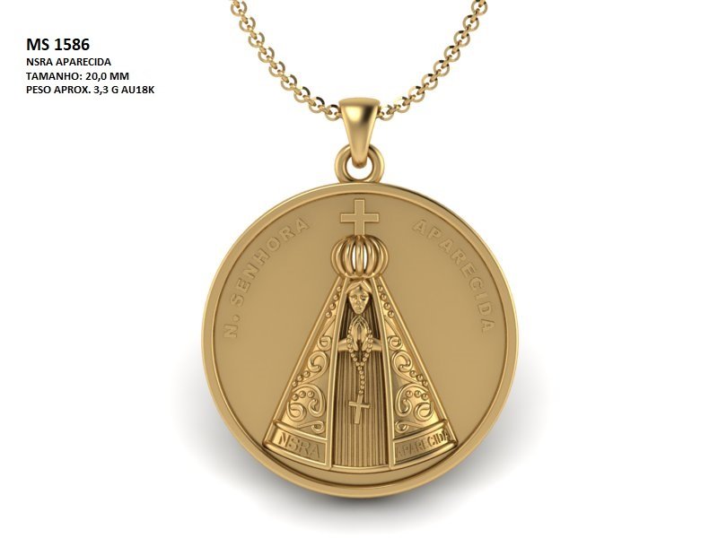Religiosa - Arquivo para impressão 3D - Formato STL