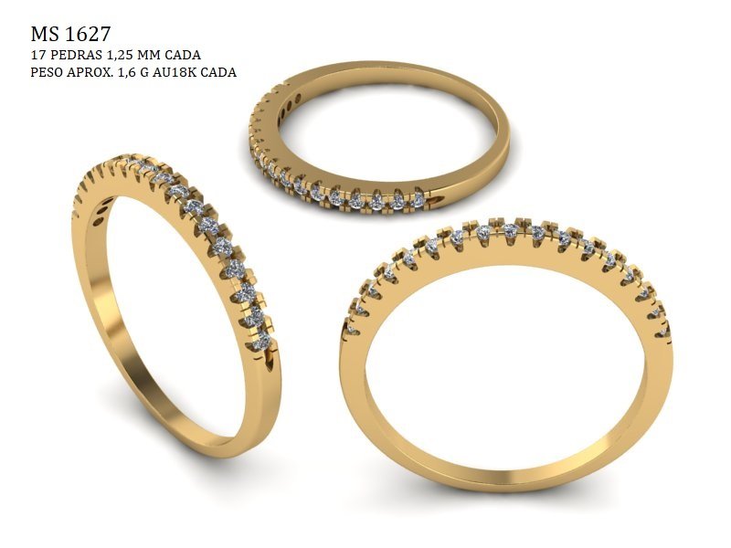 Anel Aparador - Arquivo para impressão 3D. Formato STL