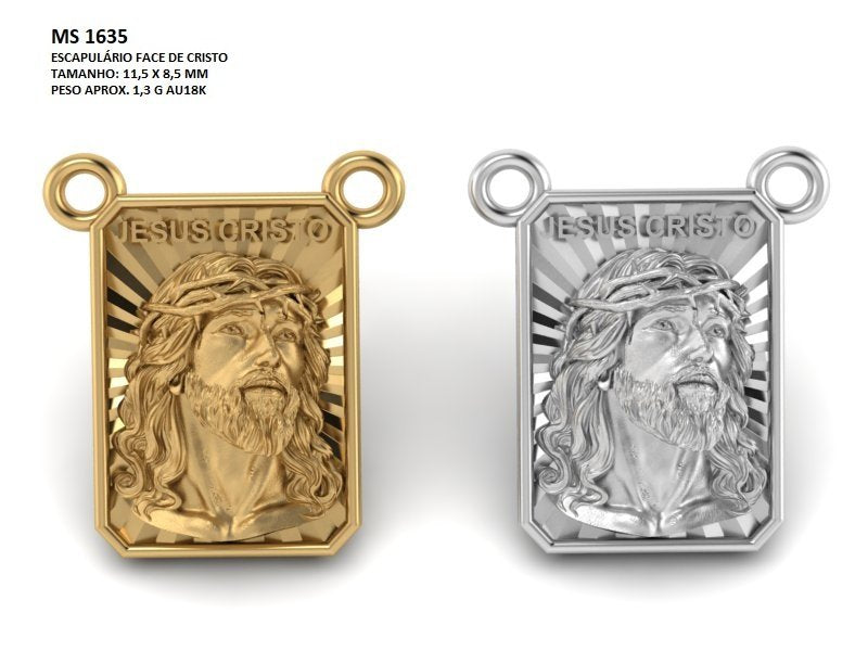 Pingente religioso - Arquivo para impressão 3D. Formato STL