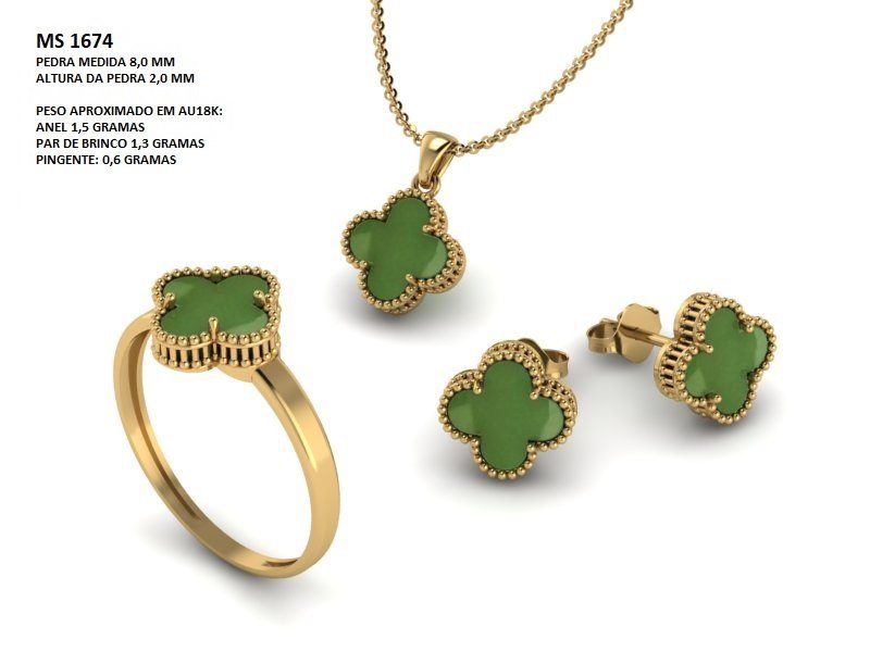 Conjunto - Arquivo para impressão 3D Formato STL