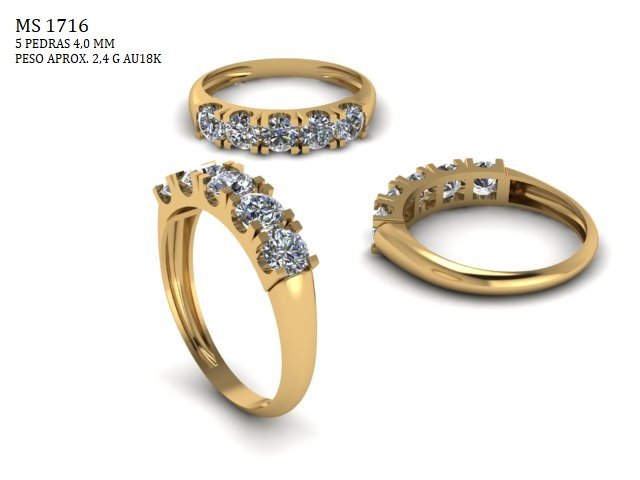 Anel Aparador - Arquivo para impressão 3D. Formato STL