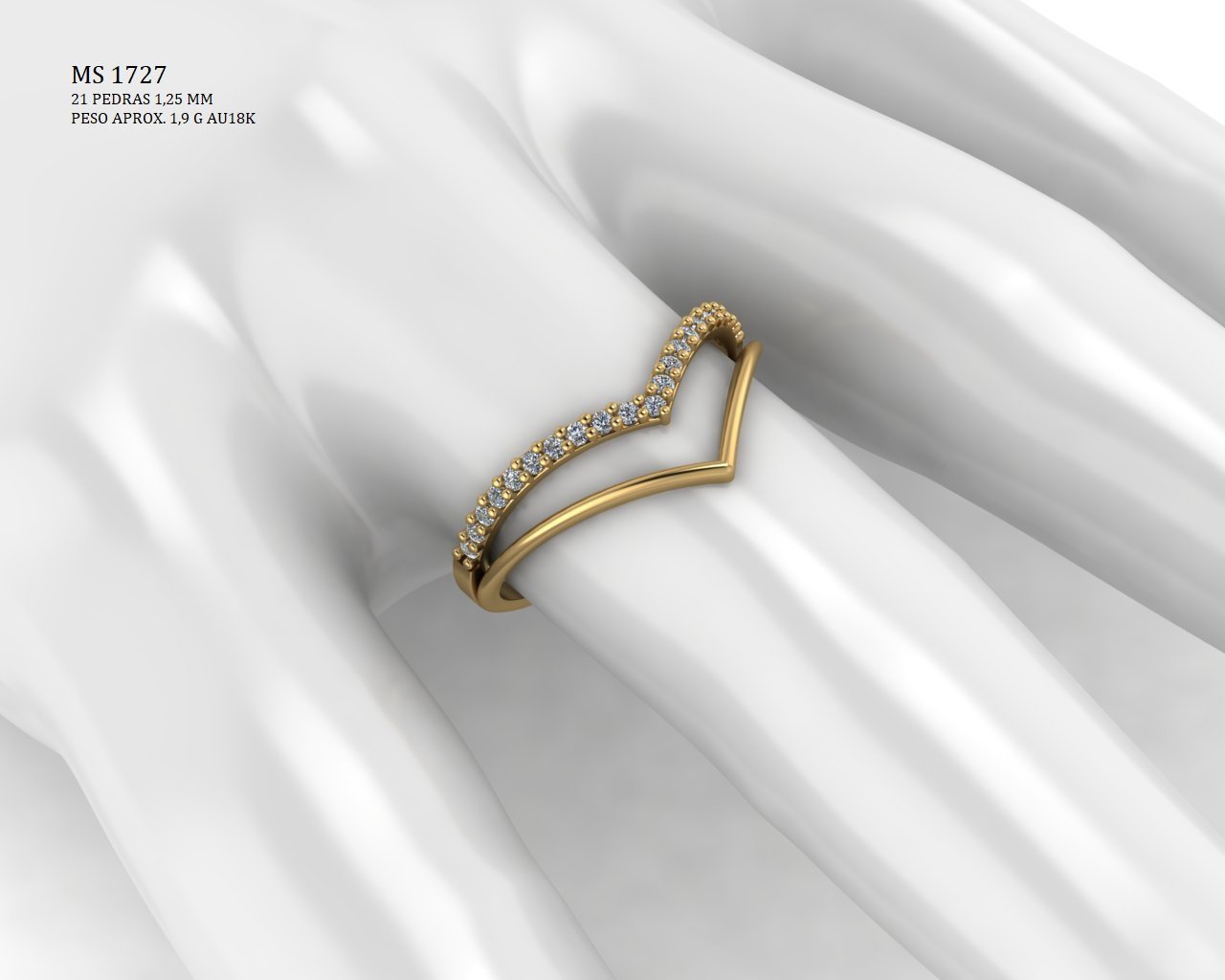 Anel- Arquivo para impressão 3D Formato STL