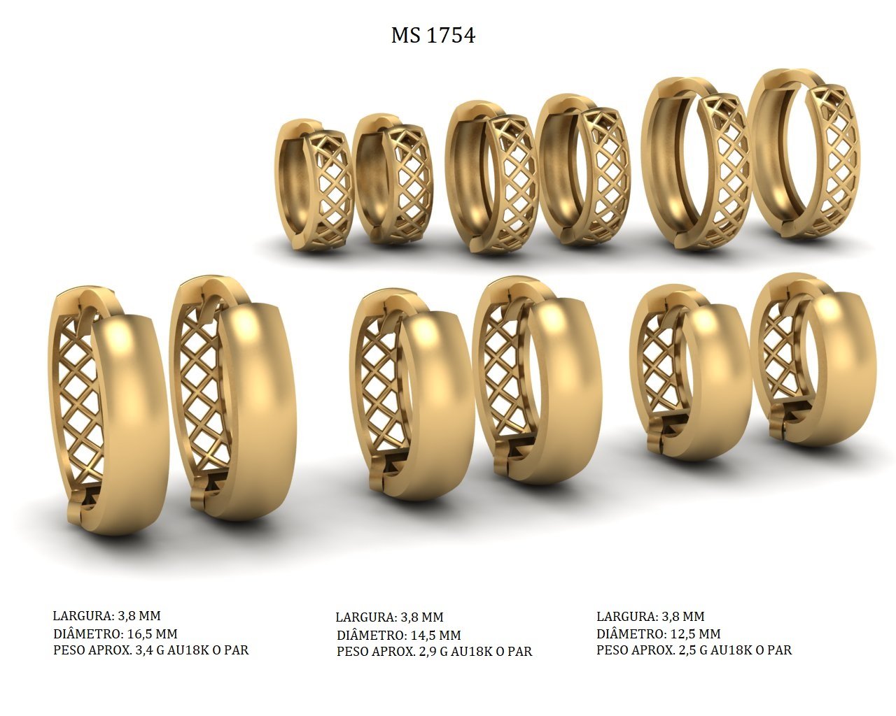 Brinco - Arquivo para impressão 3D Formato STL