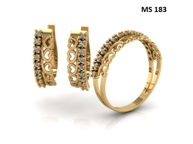 Conjunto - Arquivo para impressão 3D Formato STL