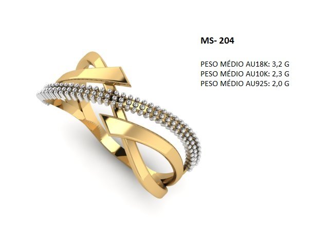 Anel - Arquivo para impressão 3D Formato STL