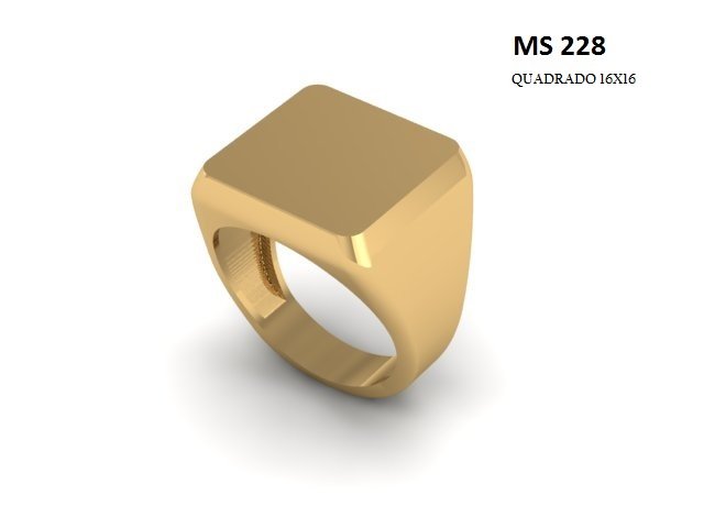 Anel Masculino  - Arquivo para impressão 3D. Formato STL