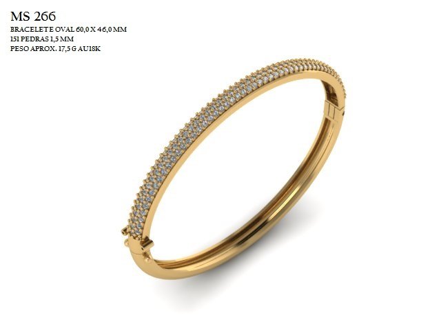 Pulseira - Arquivo para impressão 3D Formato STL