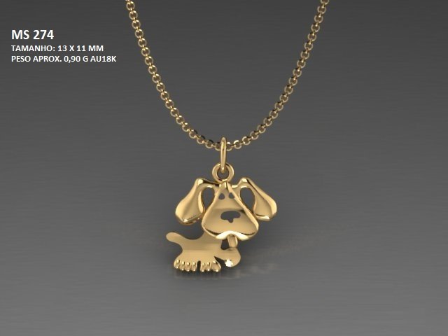 Pingente - Arquivo para impressão 3D Formato STL