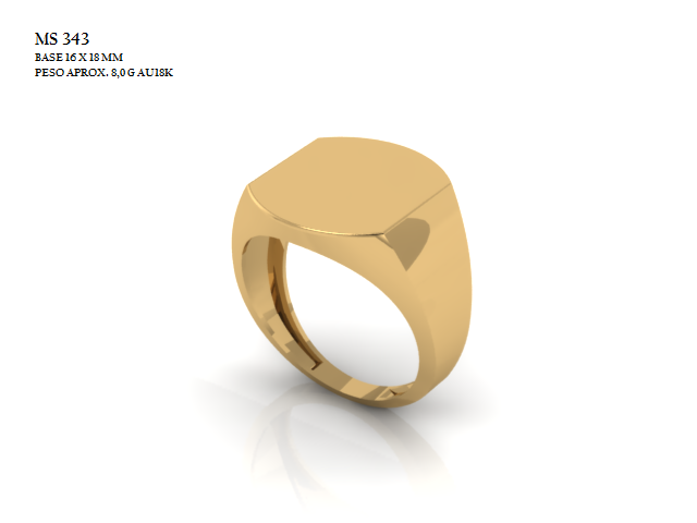 Anel Masculino  - Arquivo para impressão 3D. Formato STL