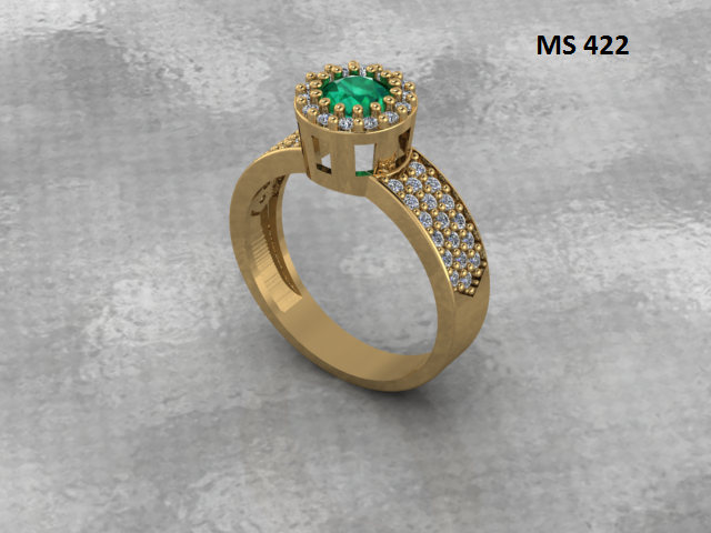 Anel Formatura - Arquivo para impressão 3D Formato STL