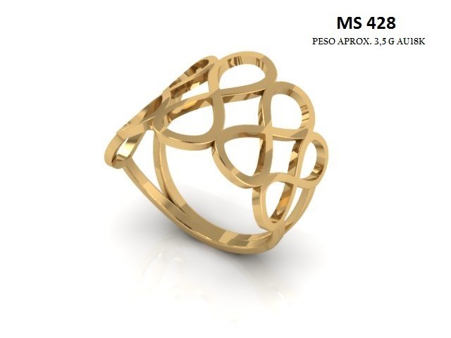 Anel - Arquivo para impressão 3D Formato STL