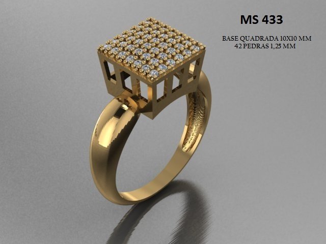 Anel Chuveiro - Arquivo para impressão 3D. Formato STL