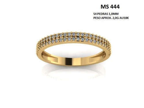 Aparador STL MS-444 - Arquivo 3D para Impressão e Fundição de Joias