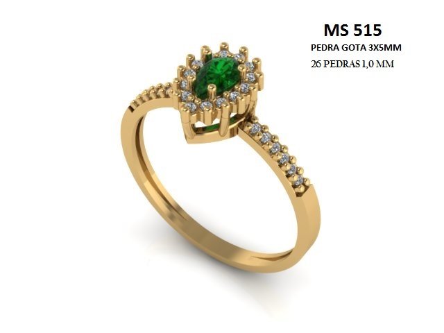 Anel Chuveiro - Arquivo para impressão 3D. Formato STL