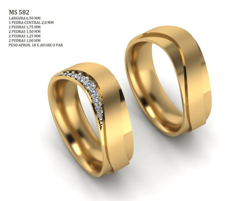 Aliança - Arquivo para impressão 3D Formato STL