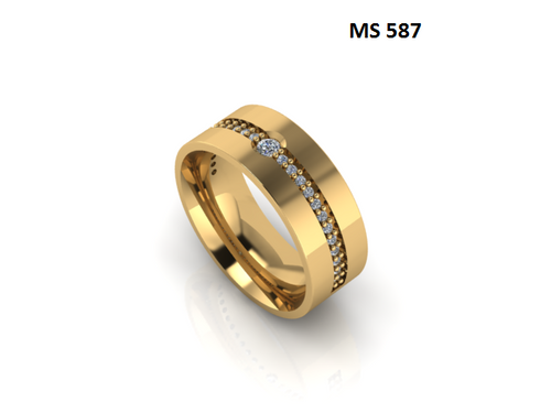 Aliança - Arquivo para impressão 3D Formato STL