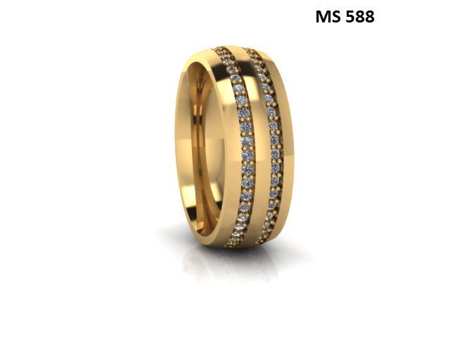 Aliança - Arquivo para impressão 3D Formato STL