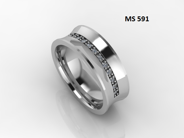 Aliança - Arquivo para impressão 3D Formato STL