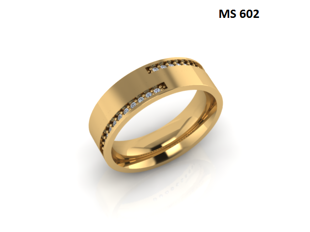 Aliança - Arquivo para impressão 3D Formato STL