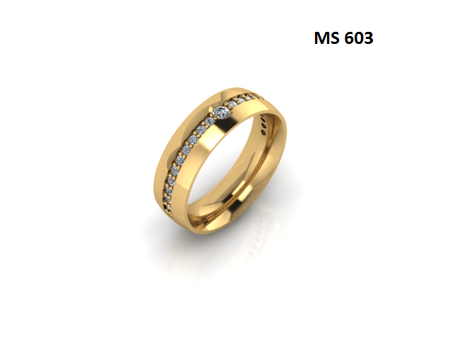 Aliança - Arquivo para impressão 3D Formato STL