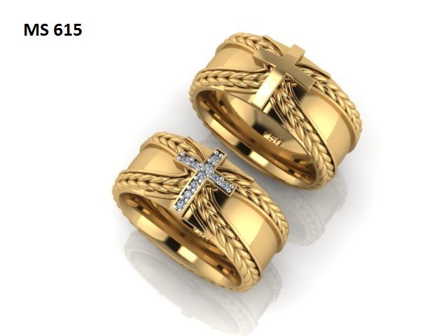 Aliança - Arquivo para impressão 3D Formato STL