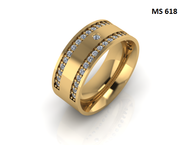 Aliança - Arquivo para impressão 3D Formato STL