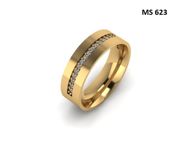 Aliança - Arquivo para impressão 3D Formato STL