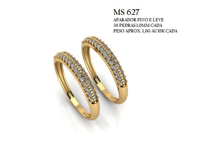 Anel Aparador - Arquivo para impressão 3D. Formato STL