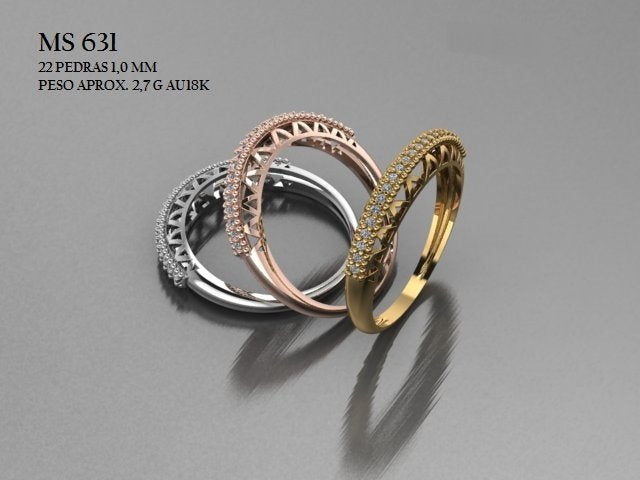 Anel Aparador - Arquivo para impressão 3D. Formato STL