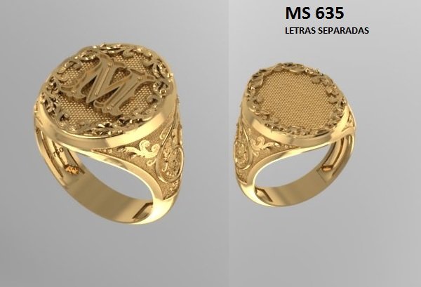 Anel Masculino  - Arquivo para impressão 3D. Formato STL