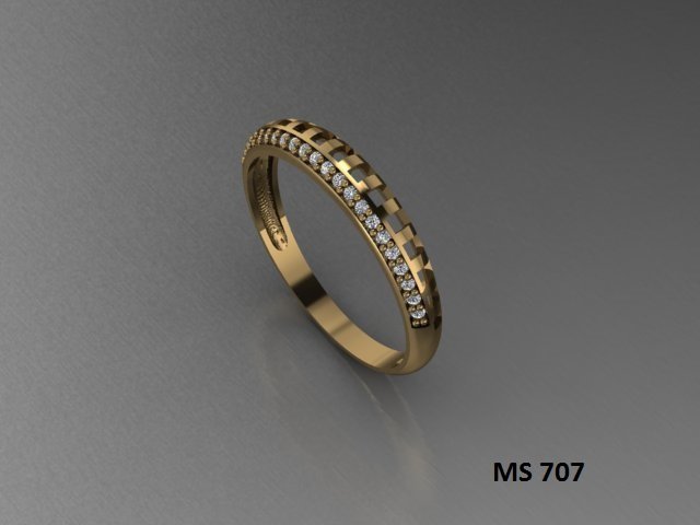 Anel Aparador - Arquivo para impressão 3D. Formato STL