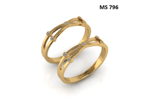 Aparador STL MS-796 - Arquivo 3D para Impressão e Fundição de Joias