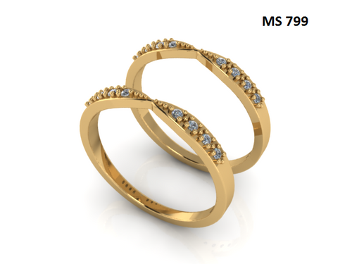 Aparador STL MS-799 - Arquivo 3D para Impressão e Fundição de Joias