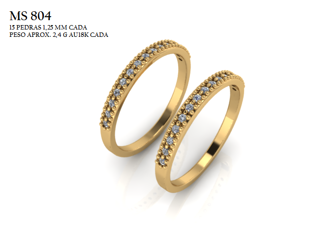 Anel Aparador - Arquivo para impressão 3D. Formato STL