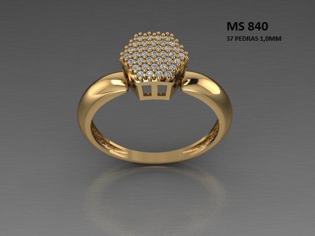 Anel Chuveiro - Arquivo para impressão 3D. Formato STL