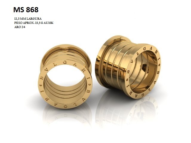 Aliança - Arquivo para impressão 3D Formato STL