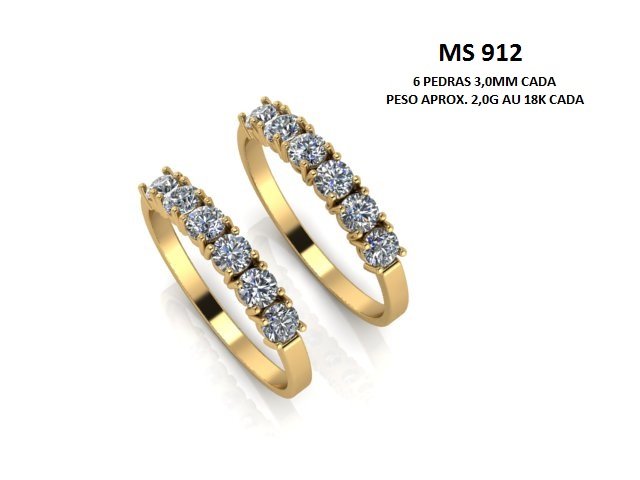 Anel Aparador - Arquivo para impressão 3D. Formato STL