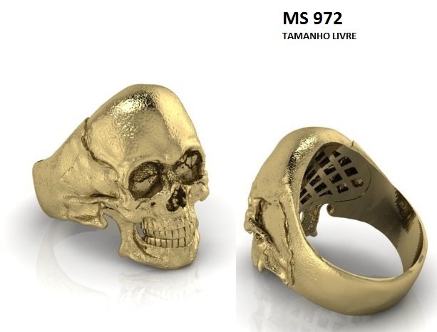 Anel Masculino  - Arquivo para impressão 3D. Formato STL