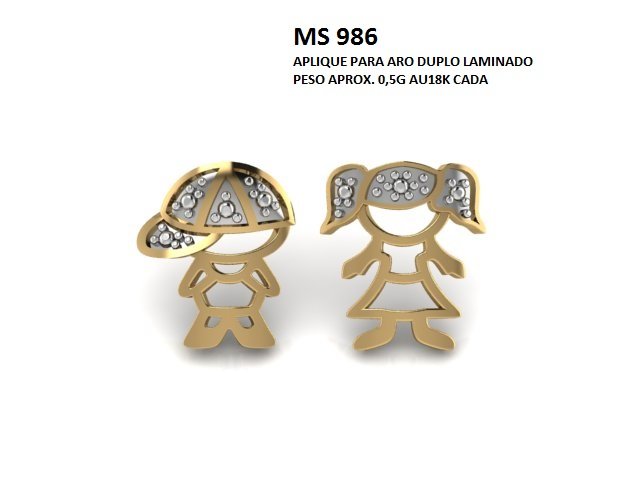 Anel - Arquivo para impressão 3D Formato STL
