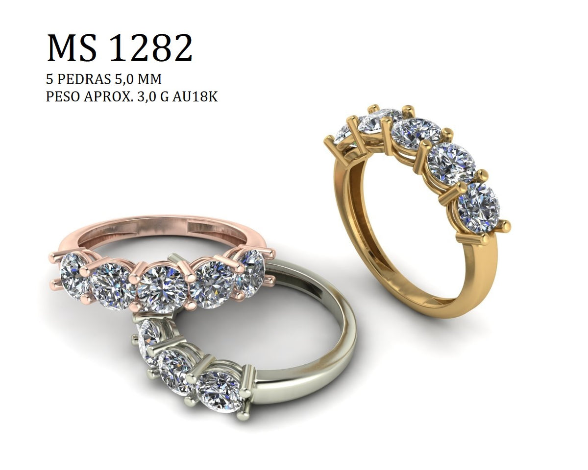 Ring — STL File MS-1282 | Jewelry 3D Printing