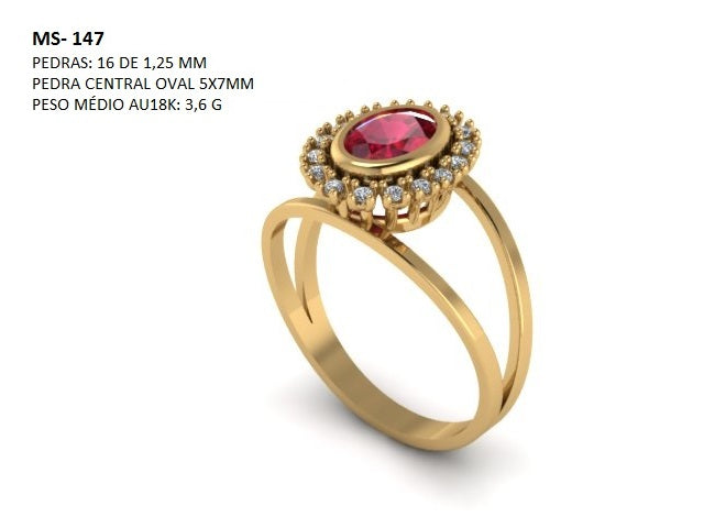 Anillo de Graduación - Archivo de impresión 3D en formato STL.