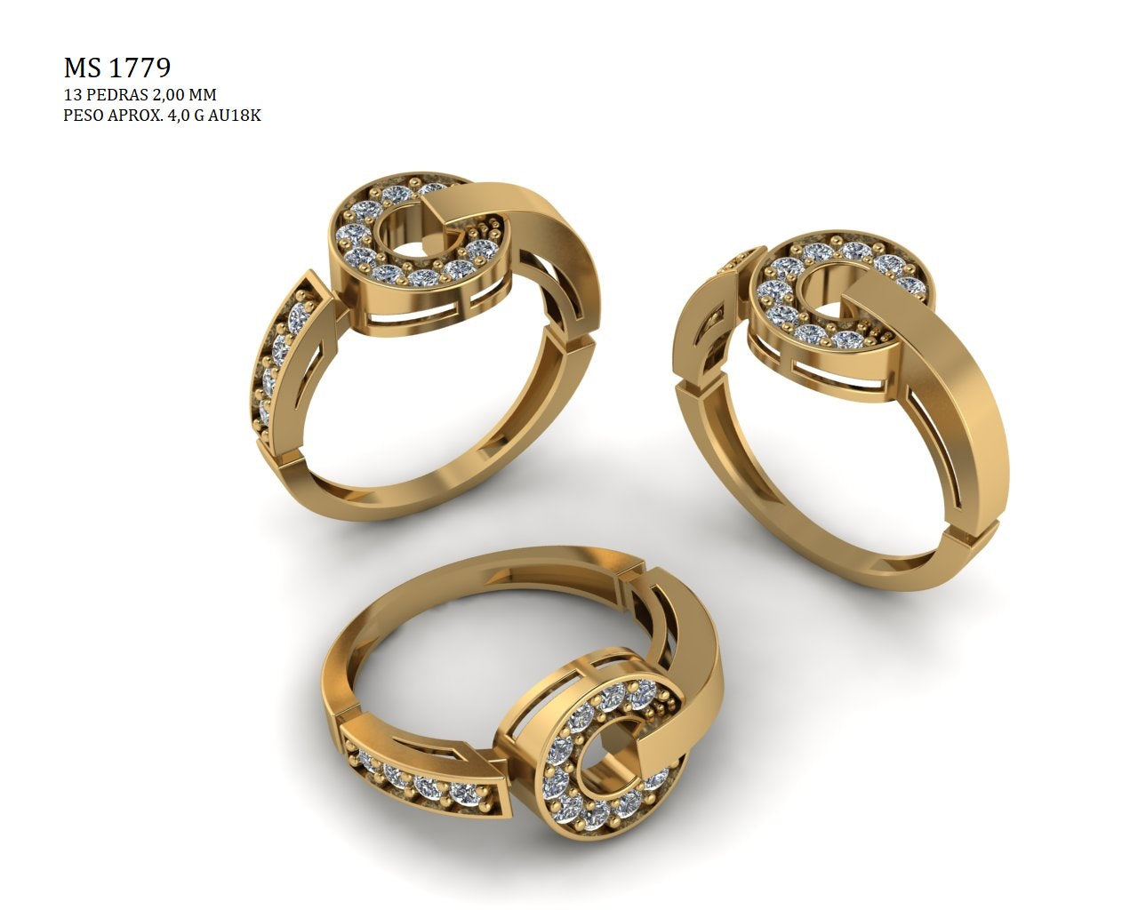 Anillo - Archivo para impresión 3D en formato STL.
