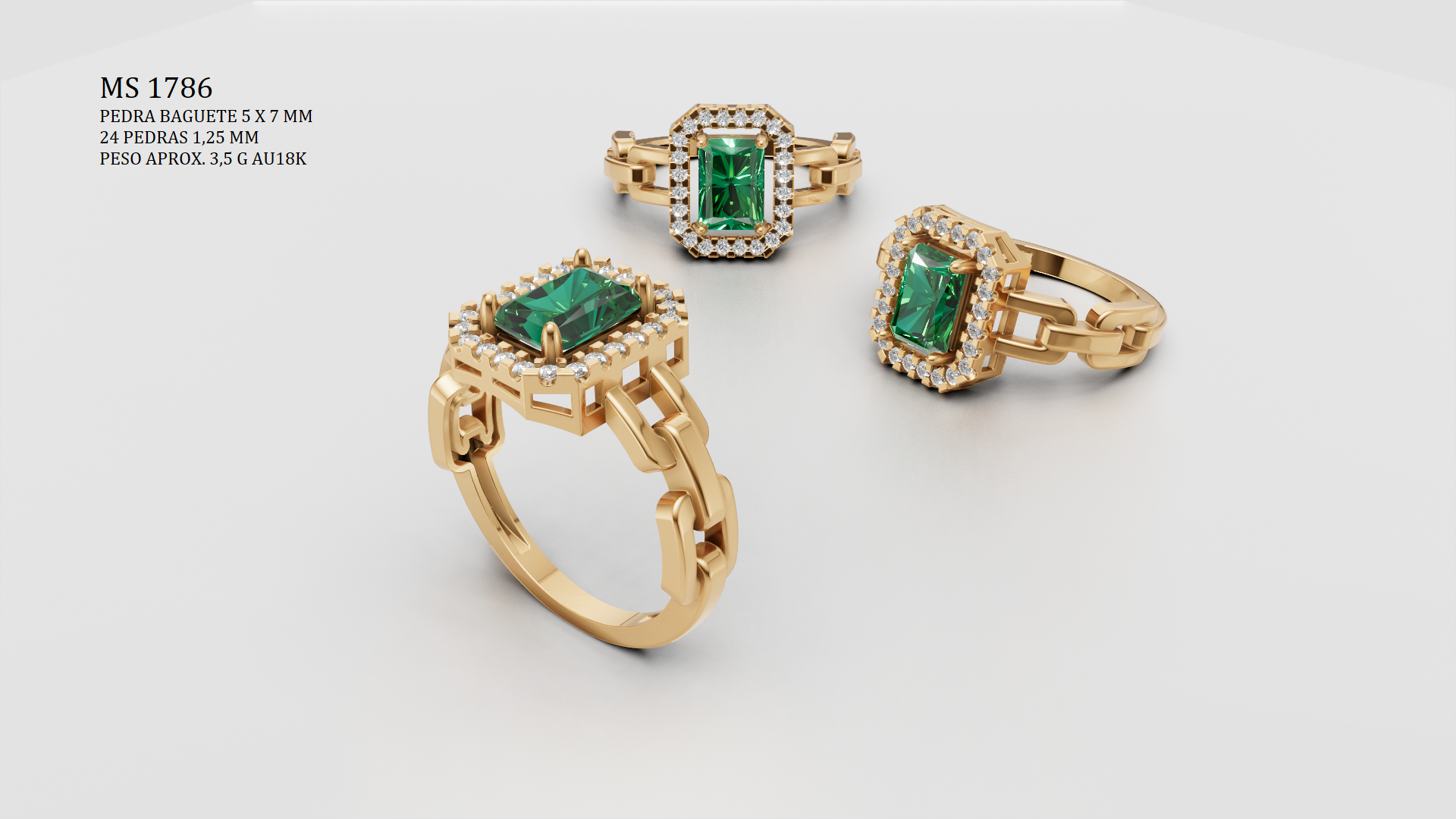 Anillo - Archivo para impresión 3D en formato STL.