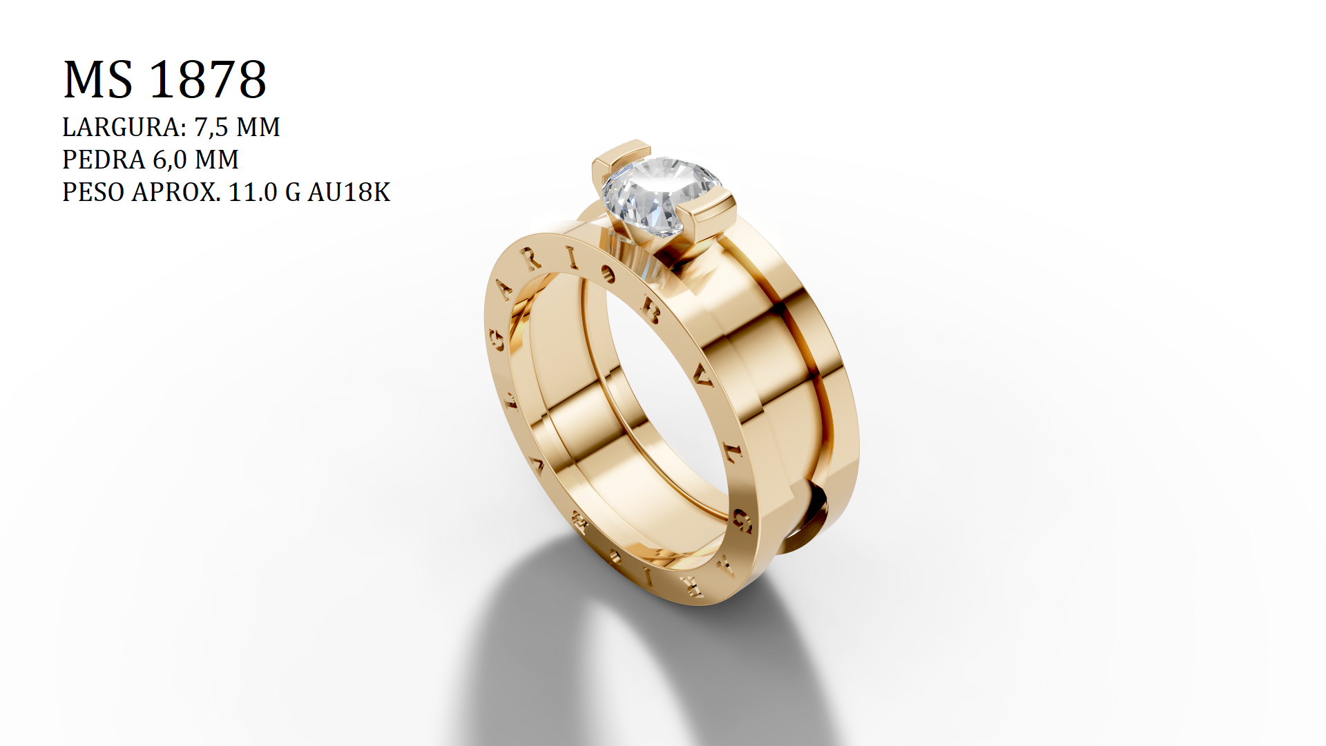 Anillo - Archivo para impresión 3D en formato STL.