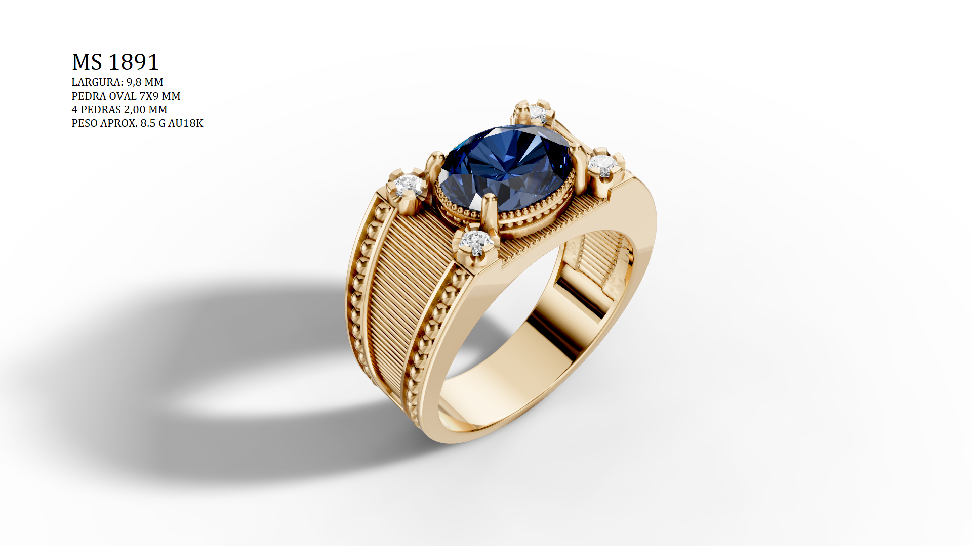 Anillo de Graduación - Archivo de impresión 3D en formato STL.