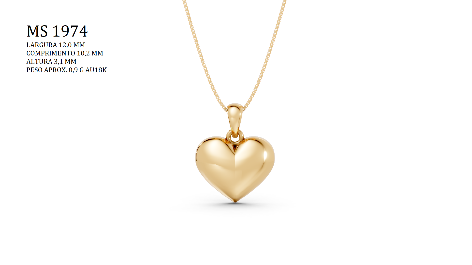 Pendant - 3D printing file in STL format.