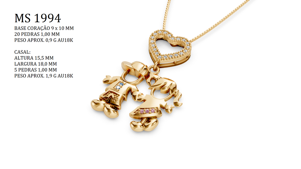 Pendant - 3D printing file in STL format.