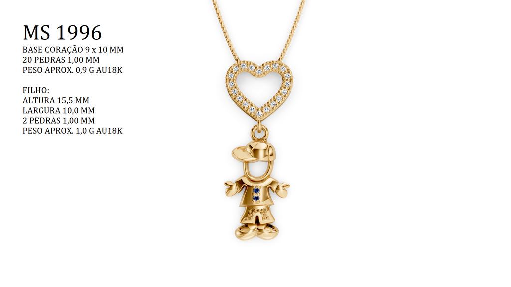 Pendant - 3D printing file in STL format.